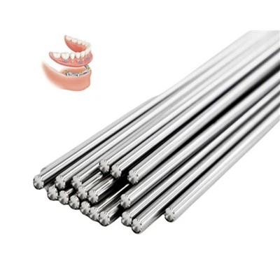 3。0 mm ti -6 al -4 v-eli astm f136 /1295ti歯科橋台バー